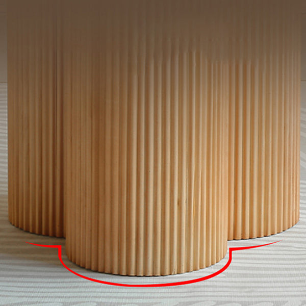 Nordic 1/3/4/5/7 Pieces Dining Set Round Wood Dining Table for Dining Room