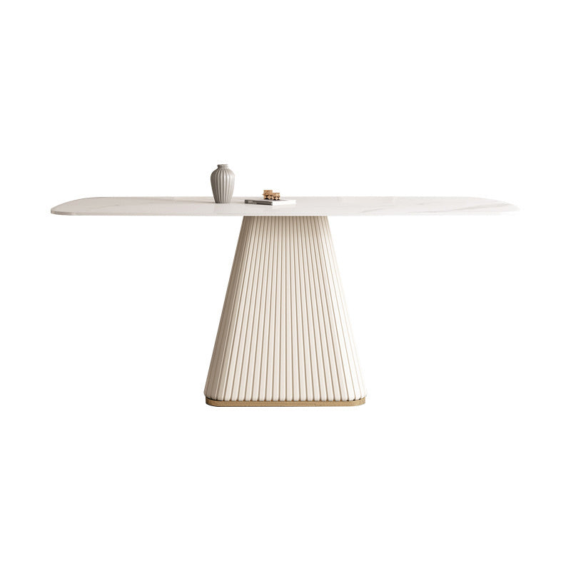 Contemporary Rectangle Table Set 1/4/5/6 Pieces Dining Set for Kitchen