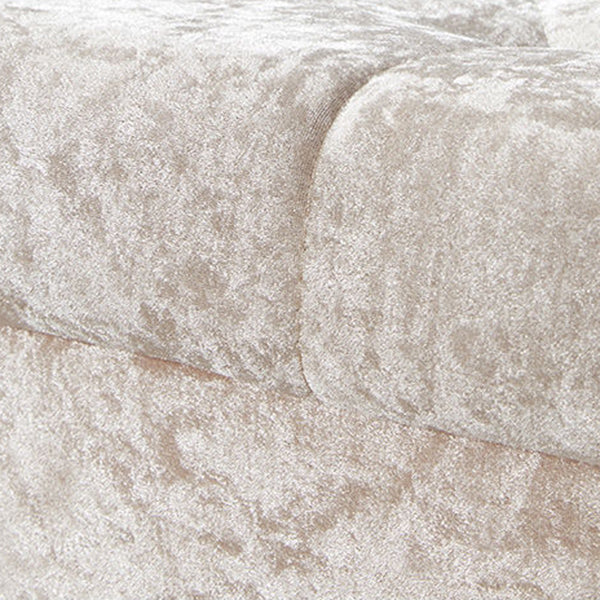 16.9" W Solid Wood Seating Bench Mid-Century Modern Cushioned Bench