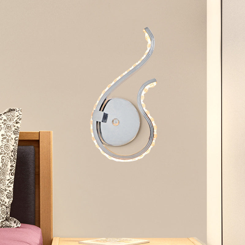 Twist Wall Light Applique en métal moderne LED Mur à coucher LEMPE MOURT