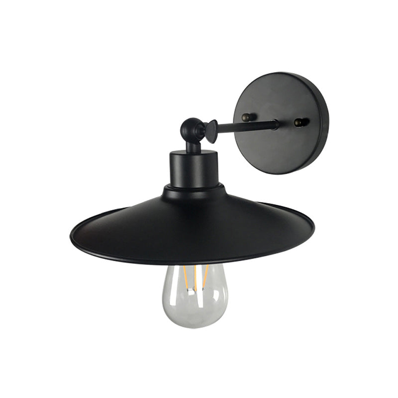 1 Light Wall Mount Light Fixture Industrial Wall Mounted Lighting