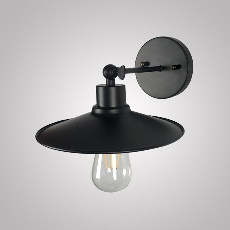 1 Light Wall Mount Light Fixture Industrial Wall Mounted Lighting