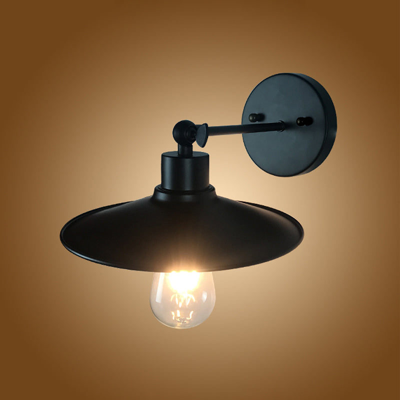 1 Light Wall Mount Light Fixture Industrial Wall Mounted Lighting