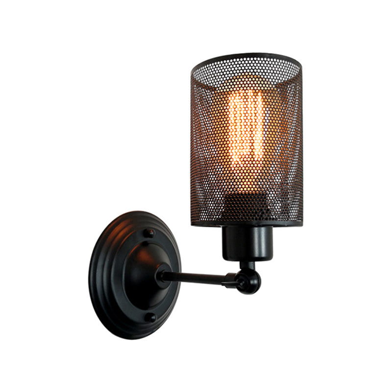 1 Light Wall Mount Light Fixture Industrial Wall Mounted Lighting for Living Room
