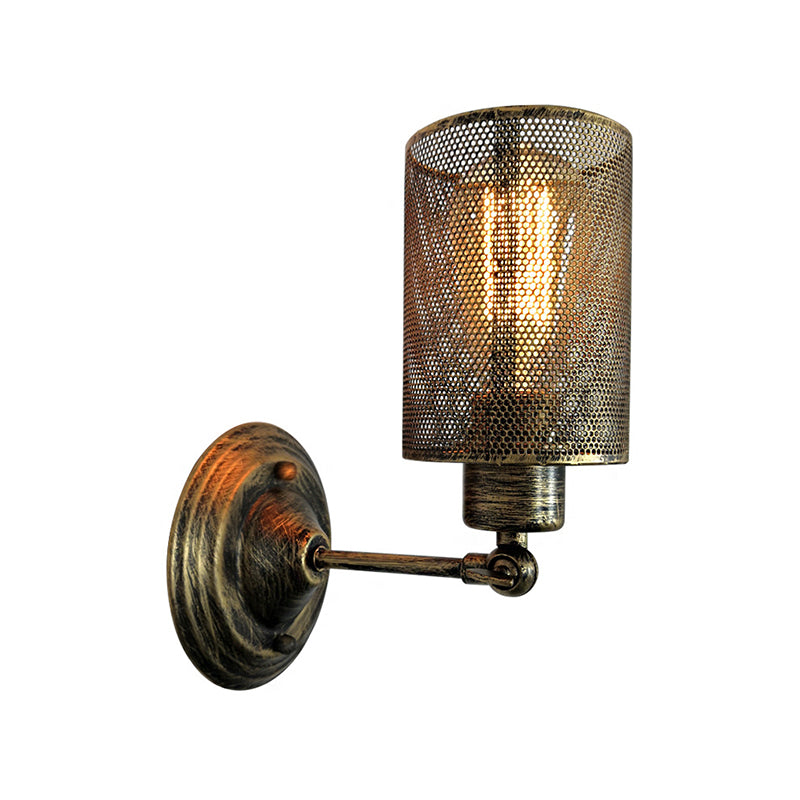 1 Light Wall Mount Light Fixture Industrial Wall Mounted Lighting for Living Room