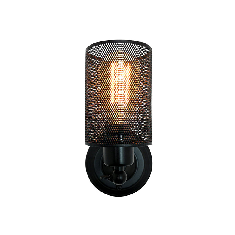 1 Light Wall Mount Light Fixture Industrial Wall Mounted Lighting for Living Room