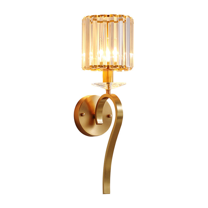 Unique Shape Wall Mount Light Fixture Modern Wall Mounted Lighting in Gold Fixture