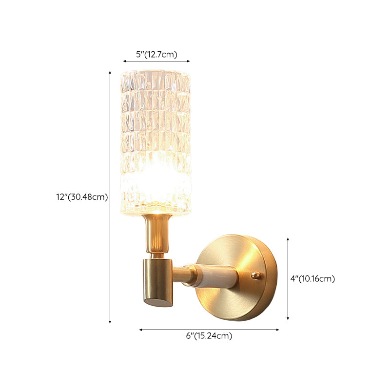 Wall Mount Light Fixture Modern Wall Mounted Lighting in Gold Fixture