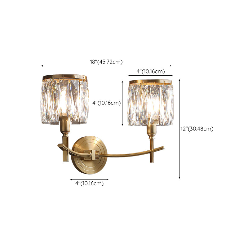 Wall Mount Light Fixture Modern Wall Mounted Lighting in Gold Fixture