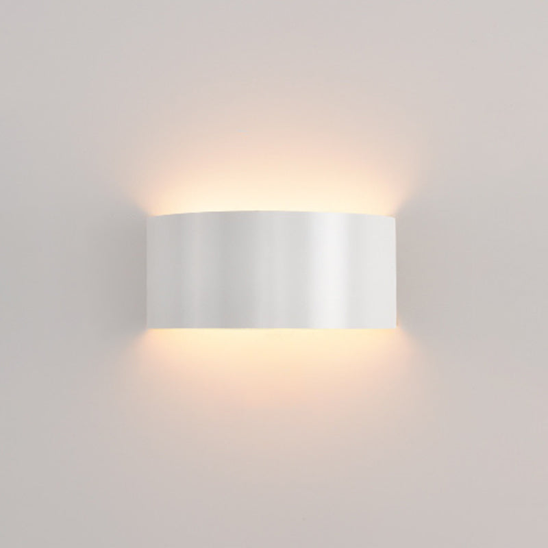 1-Light Geometric Sconce Modern Metal Sconce Light for Living Room