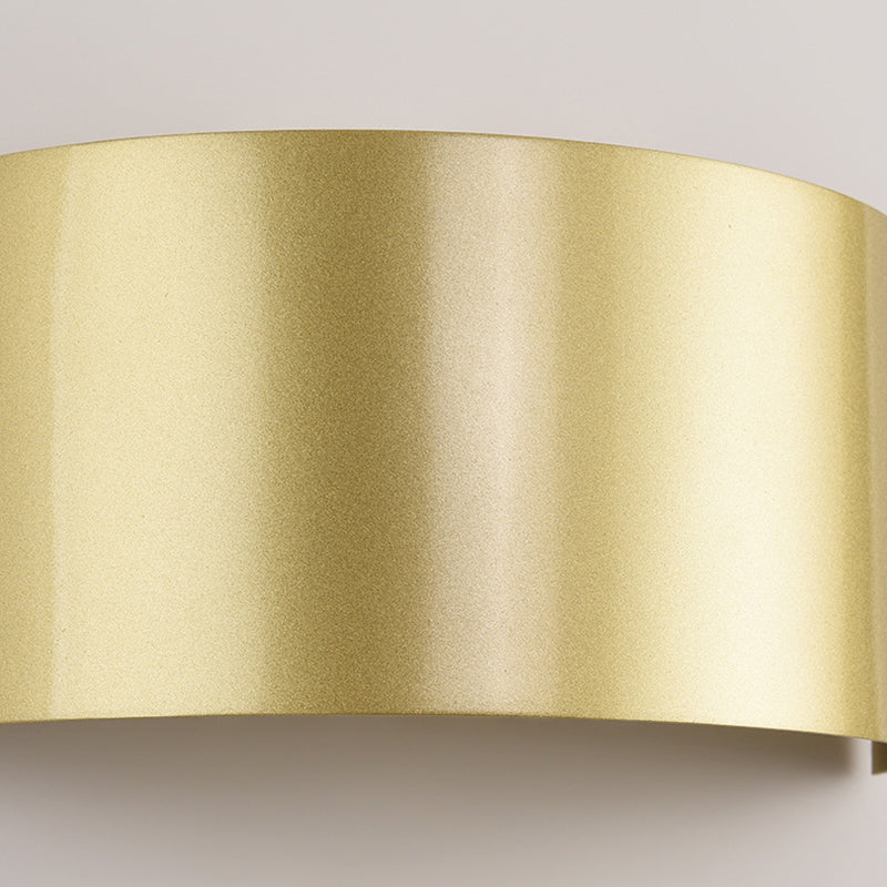 1-Light Geometric Sconce Modern Metal Sconce Light for Living Room