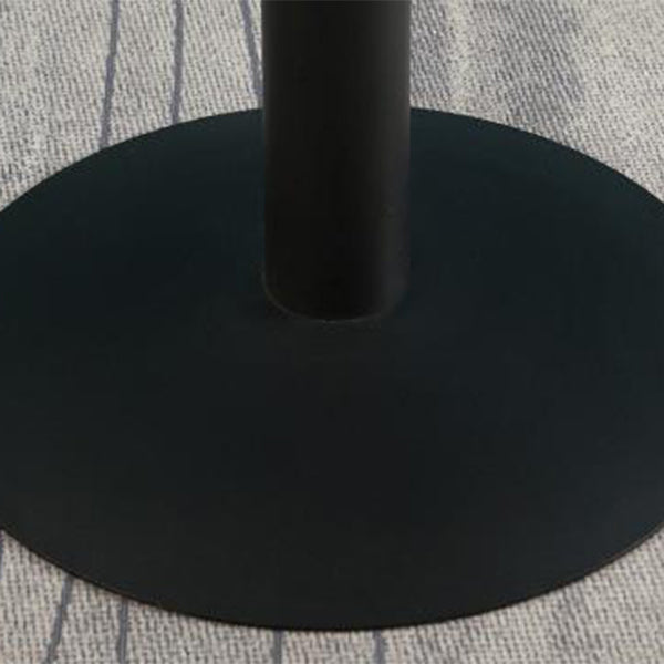 Solid Wood Pub Table Bar Height Industrial Round Bar Table for Indoor