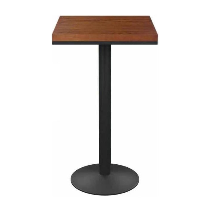 Industrial Bar Table Dining Table with Pedestal Base for Kitchen Living Room