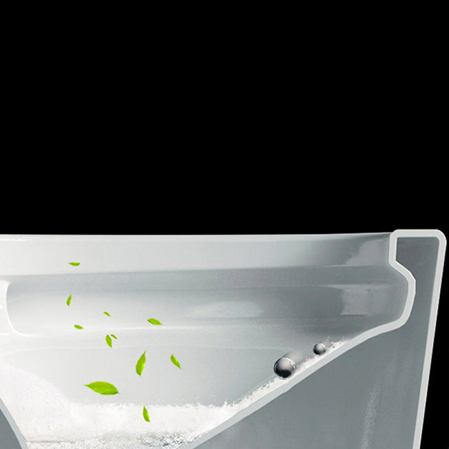 Modern Concealed Tank Toilet Bowl Siphon Jet Toilet with Slow Close Seat for Bathroom