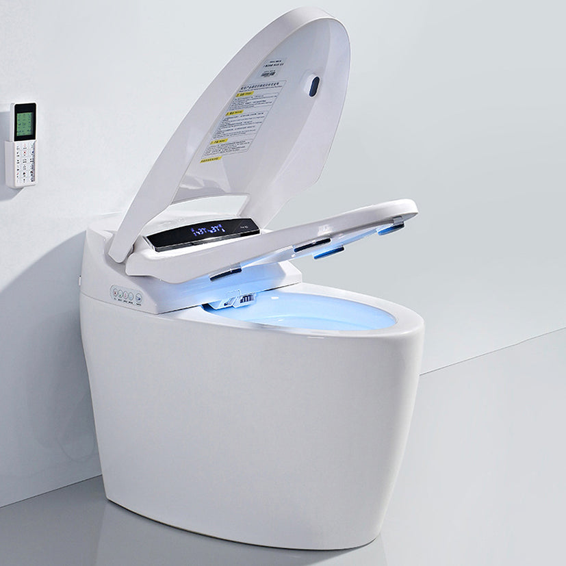 Modern Concealed Tank Toilet Bowl Siphon Jet Toilet with Slow Close Seat for Bathroom