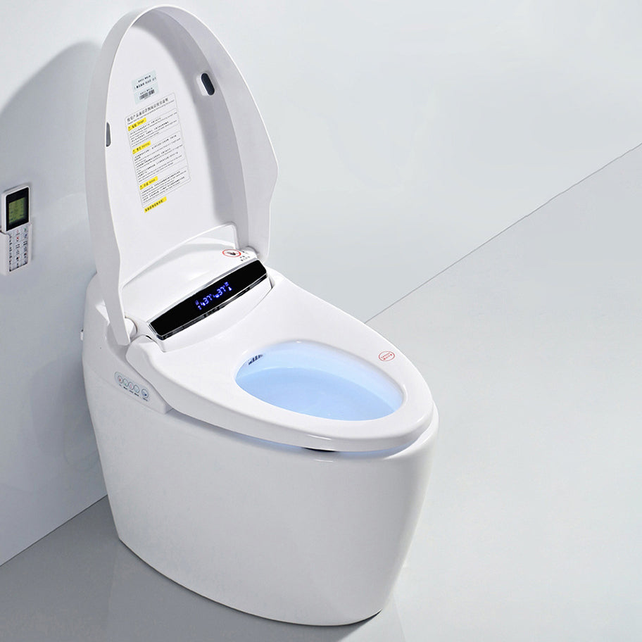Modern Concealed Tank Toilet Bowl Siphon Jet Toilet with Slow Close Seat for Bathroom