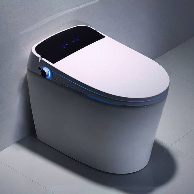 Modern Toilet Bowl Siphon Jet Concealed Tank Toilet with Seat for Bathroom