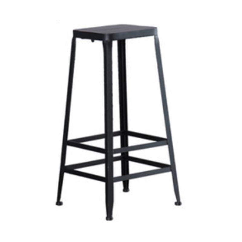 Industrial 1/3/5 Pieces Bar Table Set Round Pine Wood Counter Table for Cafe