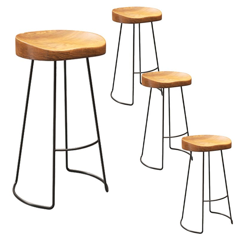 Industrial Bar Table Set 1/4 /9 Pieces Solid Wood Counter Table for Indoor