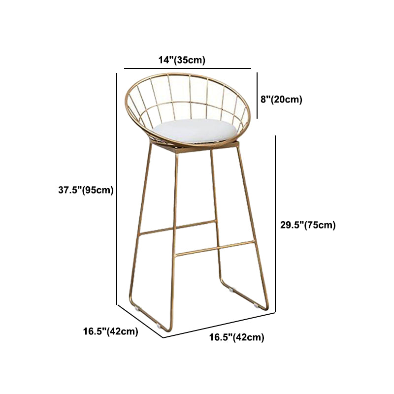 Metal and Wood Set 1/2/3 Pieces Contemporary Round Bar Stool and Table Set