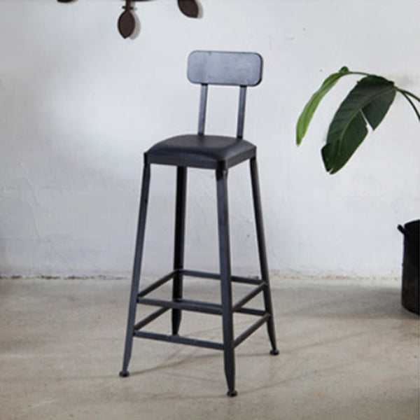 Industrial 1/5 Pieces Bar Table Set Rectangle Wood Counter Table with High Stools for Bar