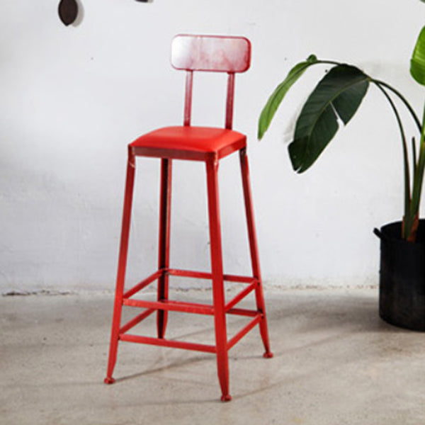 Industrial 1/5 Pieces Bar Table Set Rectangle Wood Counter Table with High Stools for Bar