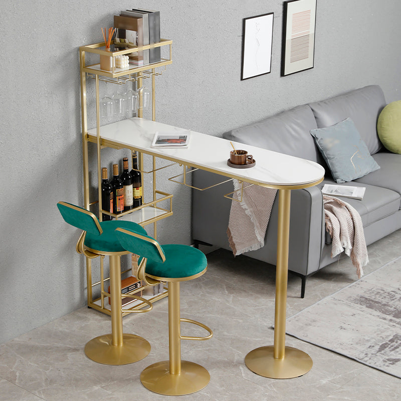 Industrial Bar Table and Stools 1/2/3 Pieces Bar Pub Table Set