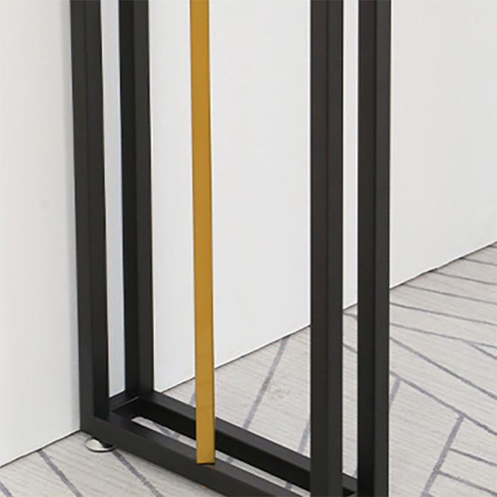 1/2/4/7 Pieces Modern Rectangular Pub Table Set Sintered Stone Top Bistro Table Set