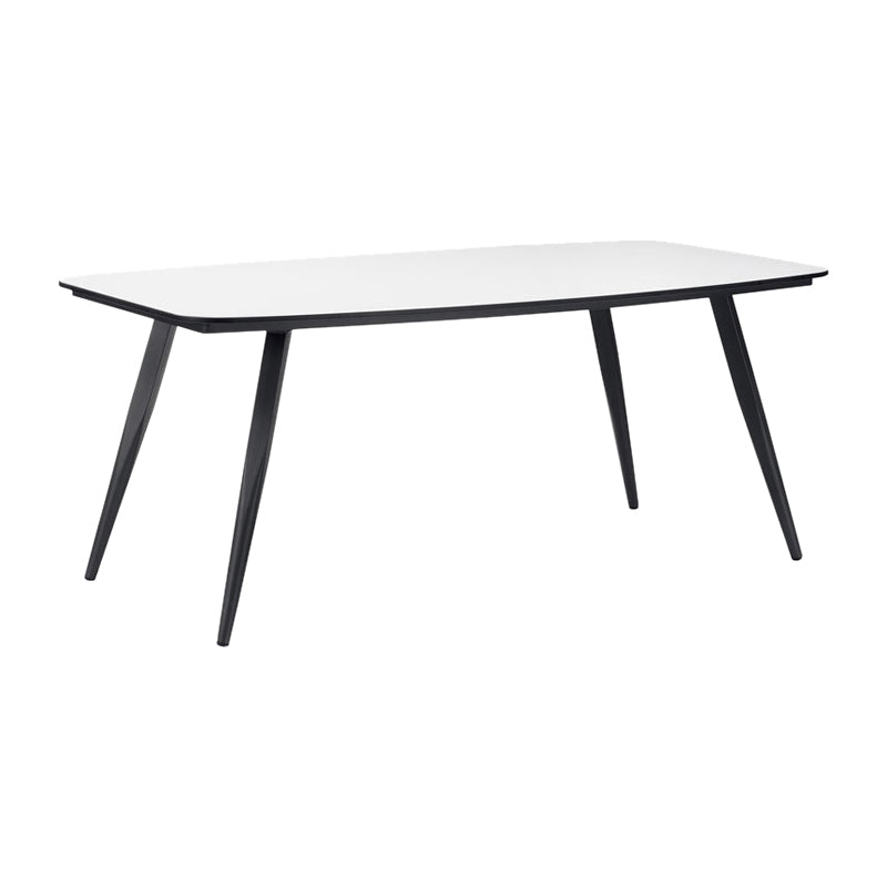 Boho Stone Dining Table Set 1/5/7 Pieces Metal Dining Table Set for Outdoor