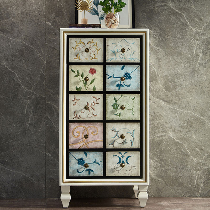 15.99/17.55 Inch W Traditional Storage Chest Dresser Solid Wood Dresser