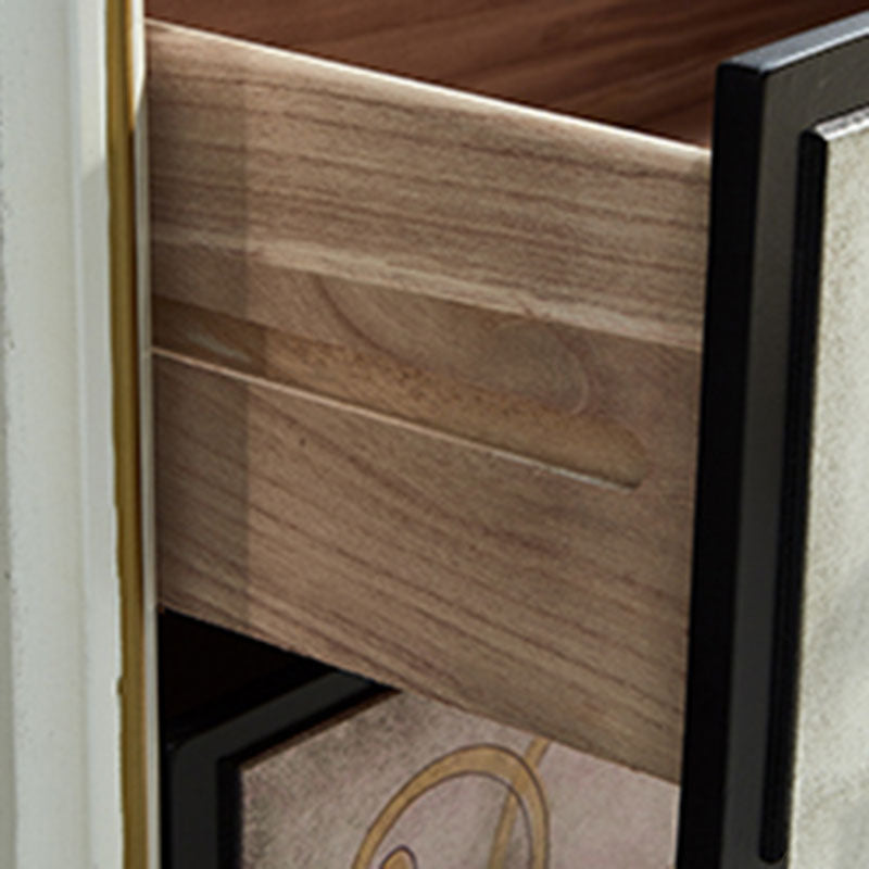 15.99/17.55 Inch W Traditional Storage Chest Dresser Solid Wood Dresser