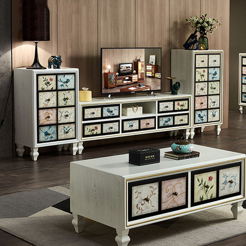 15.99/17.55 Inch W Traditional Storage Chest Dresser Solid Wood Dresser