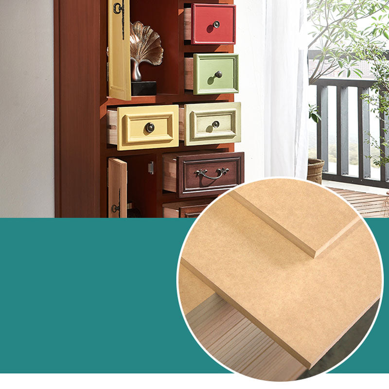 Coastal Storage Chest Dresser Solid Wood Dresser with 7/8/10/12 Drawers