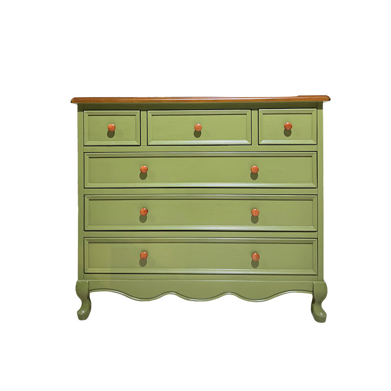 13.65/15.6 Inch W Coastal Dresser Solid Wood Storage Chest Dresser