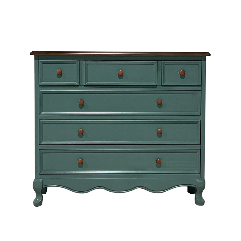 13.65/15.6 Inch W Coastal Dresser Solid Wood Storage Chest Dresser