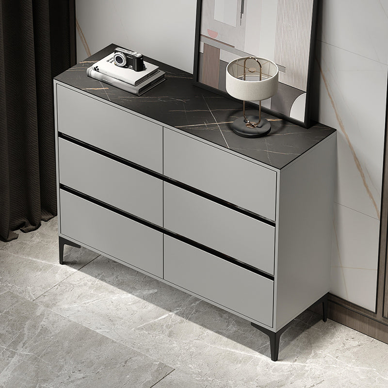 15.6-inch Width Modern Storage Chest Stone Storage Chest Dresser