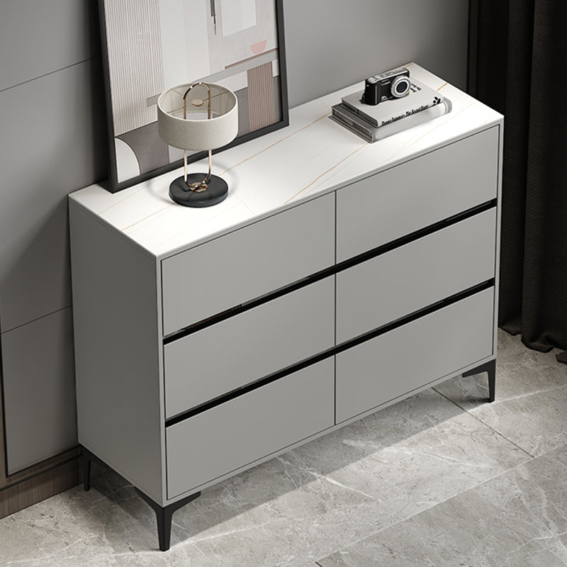 15.6-inch Width Modern Storage Chest Stone Storage Chest Dresser