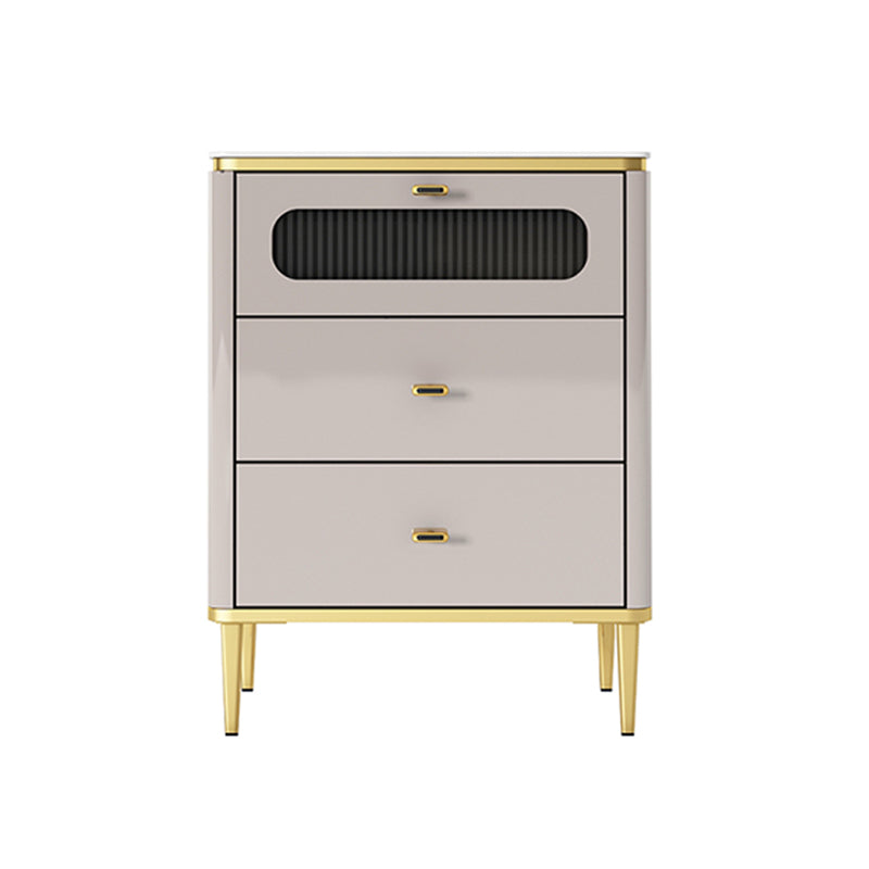 15.6-inch Width Glam Storage Chest Dresser Manufactured Wood Dresser