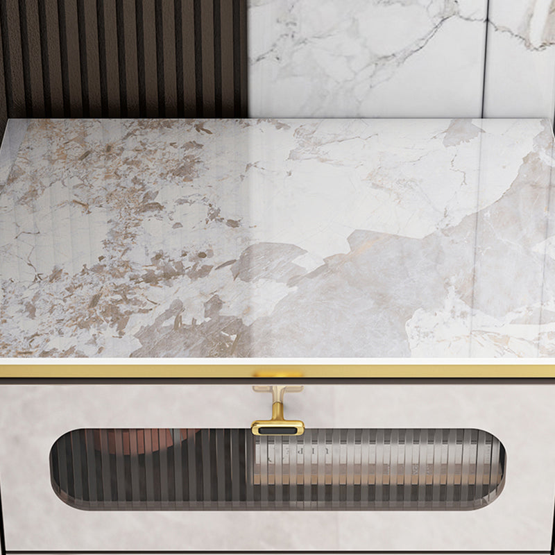 15.6-inch Width Glam Storage Chest Dresser Manufactured Wood Dresser