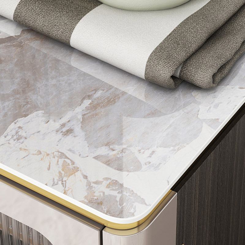 15.6-inch Width Glam Storage Chest Dresser Manufactured Wood Dresser