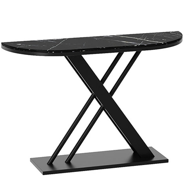 Glam Scratch Resistant Console Accent Table Antique Finish Console Sofa Table