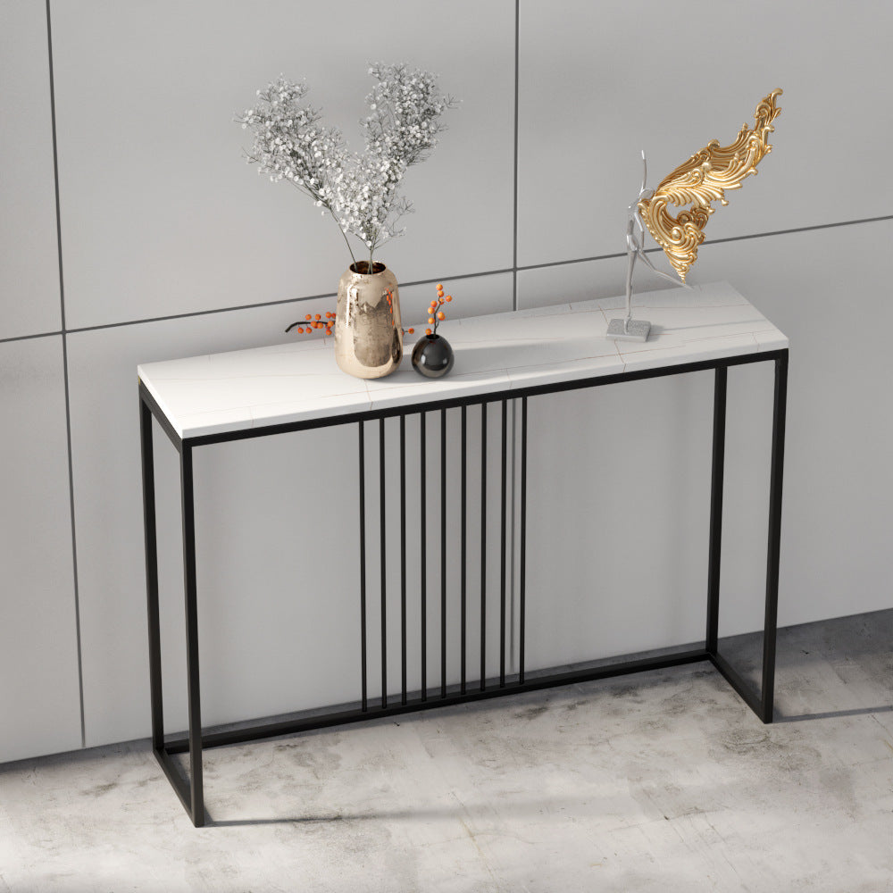 Modern Console Accent Table Antique Finish Console Sofa Table