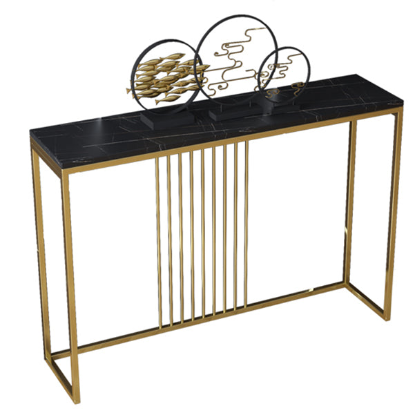Modern Console Accent Table Antique Finish Console Sofa Table