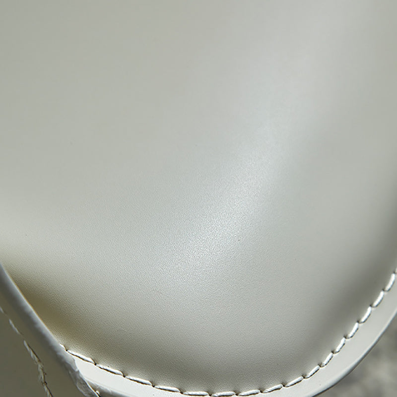 Modern Style Metal Dining Chairs Leather Arm Dining Room Chairs for Home Use