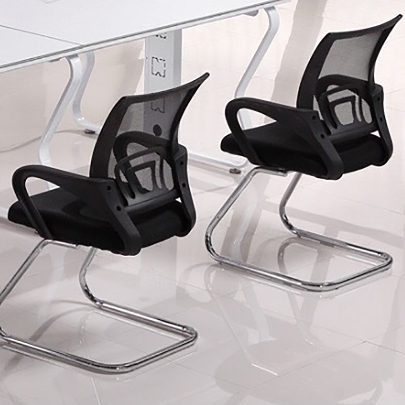 19" Wide Contemporary Arm Chair Breathable AirGrid Upholstered Desk Chair