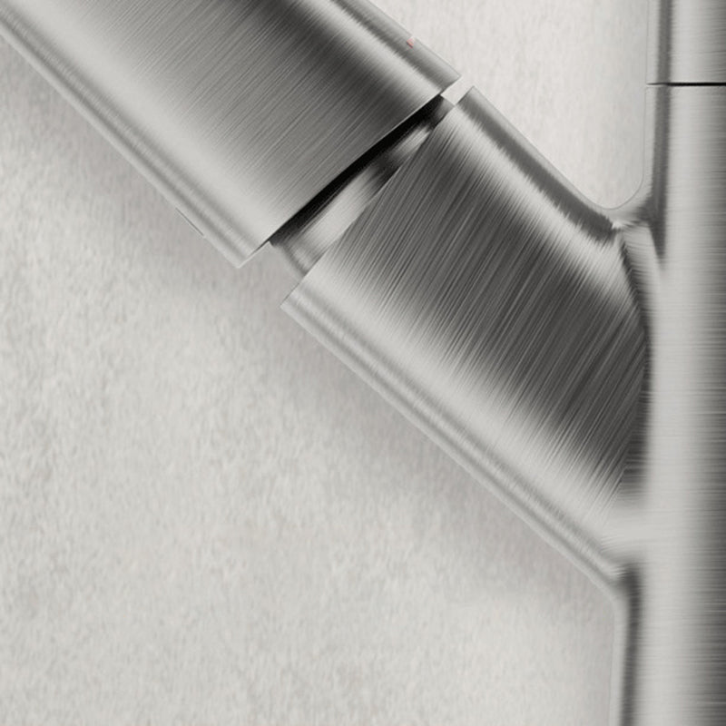 Basic Metal Sink Faucet Bathroom Centerset Faucet with Knob Handle
