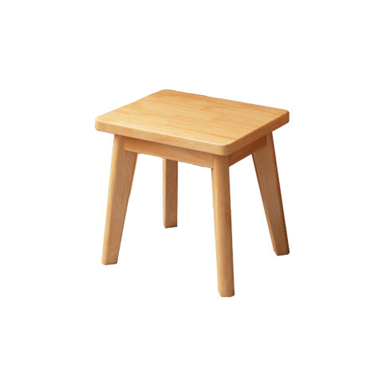 31. 5" W Wood Vanity Table with Mirror & Stool 4 Drawers Simple Makeup Vanity Table Set