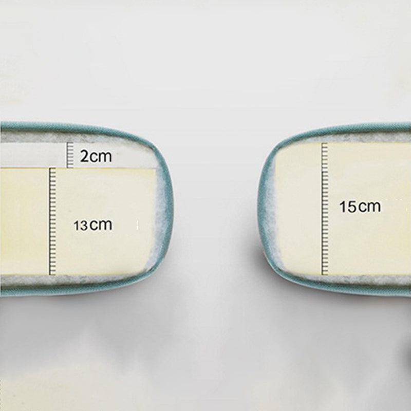 40.94 " H Cotton Blend Pillow Top Arm Sofa & Chaise for Living Room