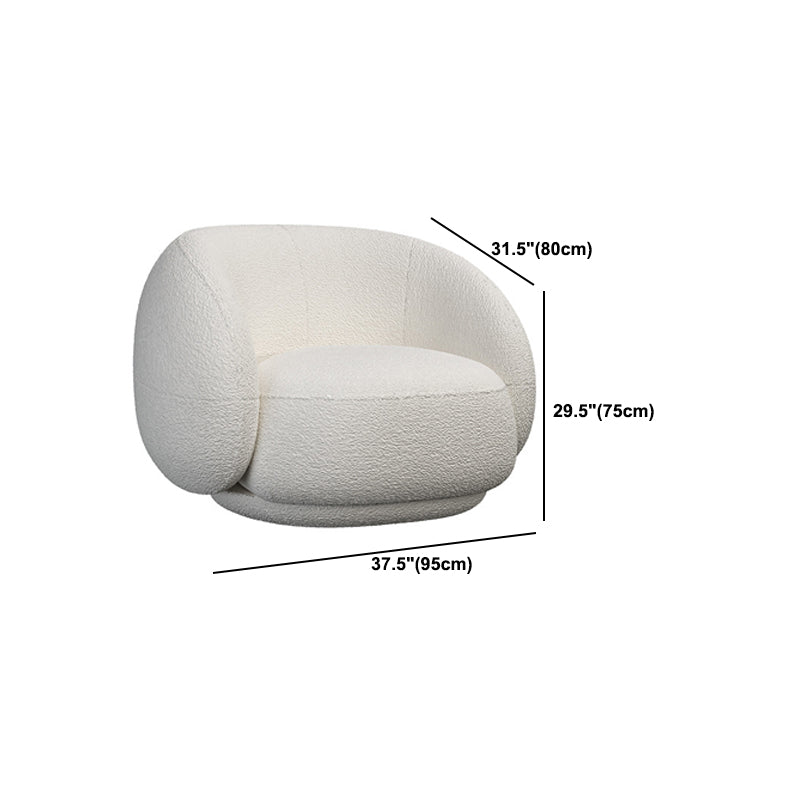 Contemporary Sloped Arm Sofa Tight Back Sofa for Living Room