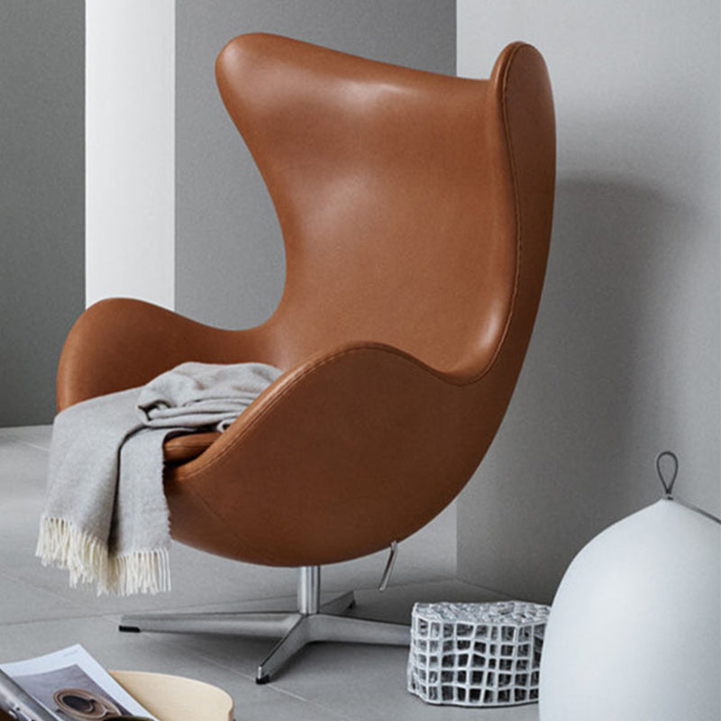 Arms Included Chair Egg Shape Chair for Living Room, 31.49" Wide